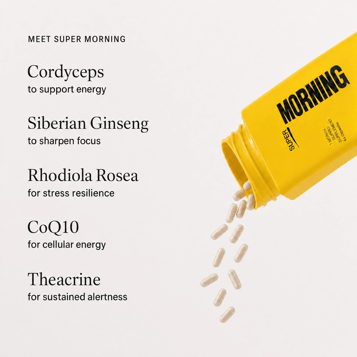 Super Morning – Daily Energy Support (1 Month Supply)