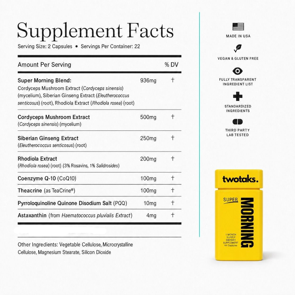 Super Morning – Daily Energy Support (1 Month Supply)