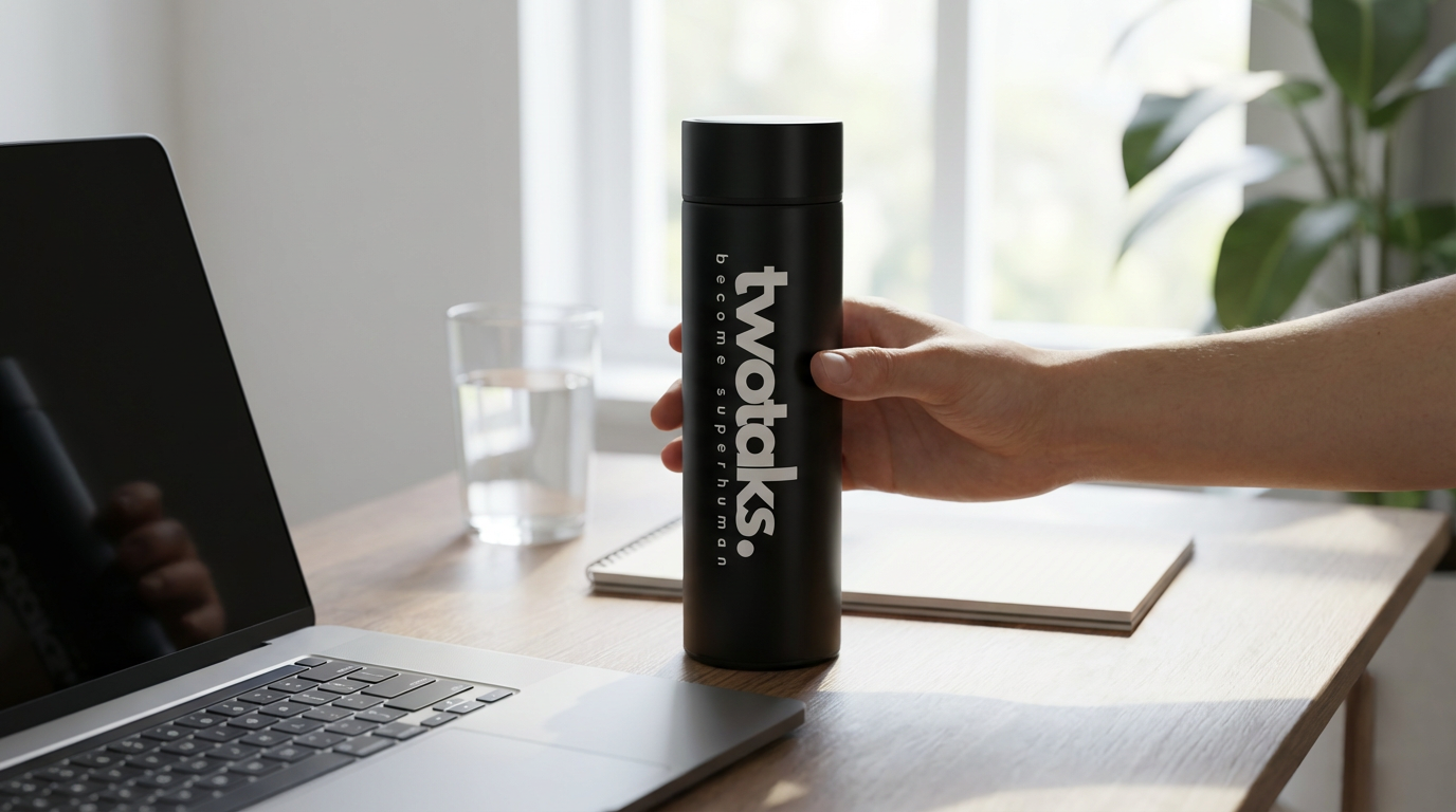 twotaks Smart Thermos Bottle – 500ml Stainless Steel (Hot & Cold)