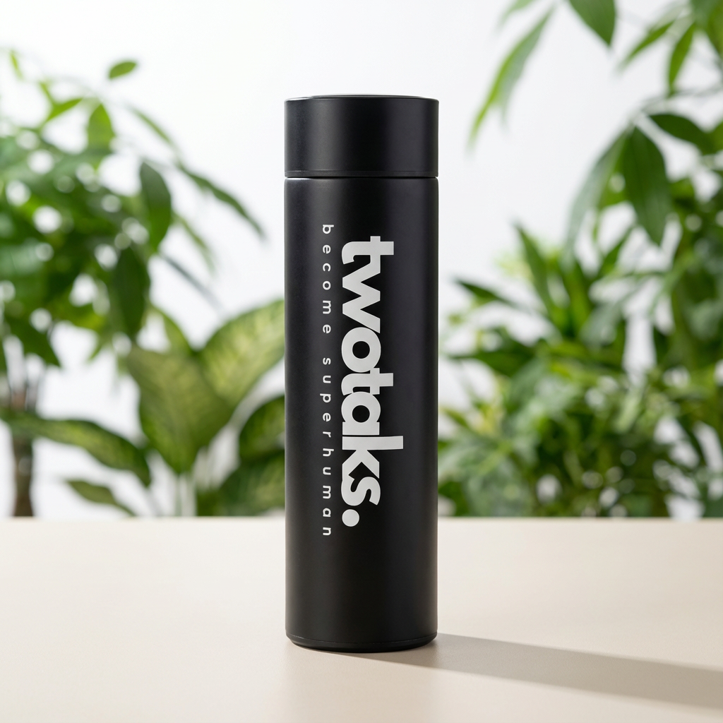 twotaks Smart Thermos Bottle – 500ml Stainless Steel (Hot & Cold)
